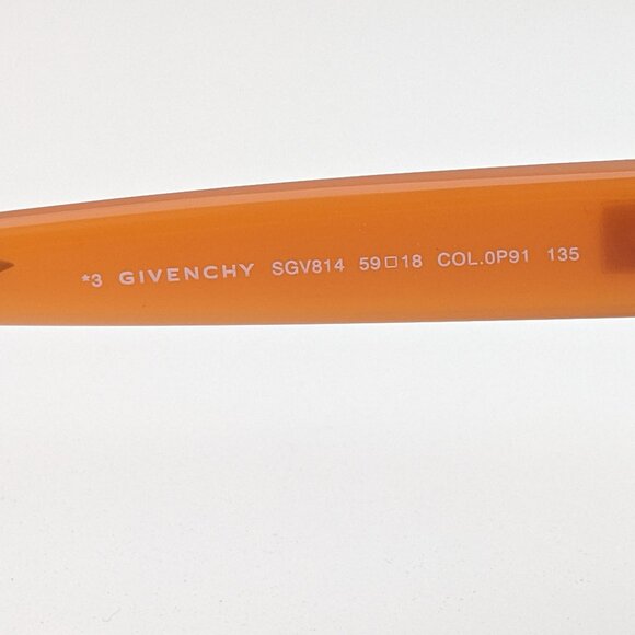 🕶️Made in Italy! GIVENCHY SGV814 Sunglasses 59/18/135 | ALT154🕶️ - Picture 6 of 8